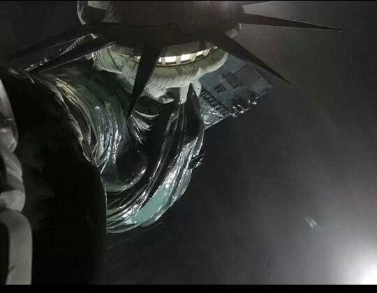 Même la statue de la liberté prend des selfies - meme