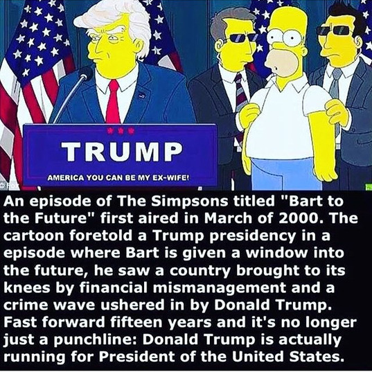 The Simpsons knows... - meme