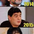 La "evolución" de Maradona (͡° ͜ʖ ͡°)