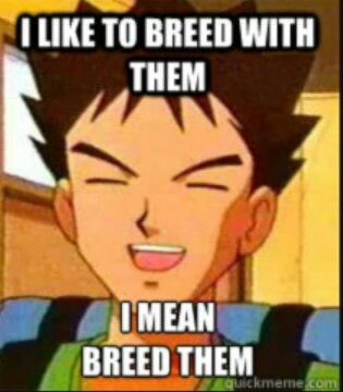 Seriously Brock - meme
