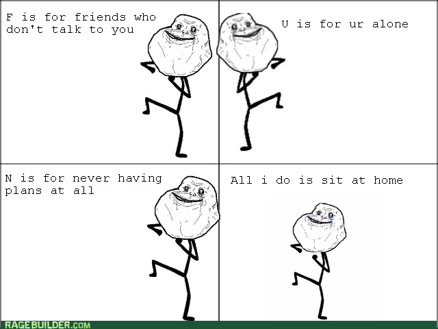 I have FUN all the time.... :foreveralone: - meme
