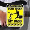 My bass in your face