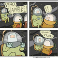 Dangerous space vampire