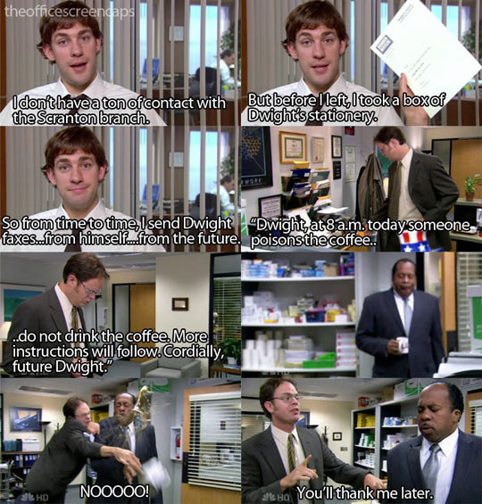 Silly Dwight - meme