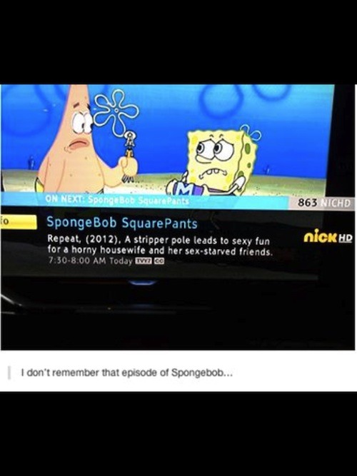 Lost Spongebob Episode - meme