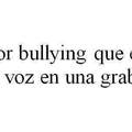 Ese bullying afecta hasta a mexicanos XD