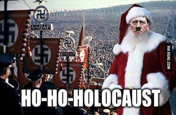 Buon natale da Babbo Hitler - meme
