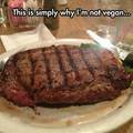 Mmmm steak.