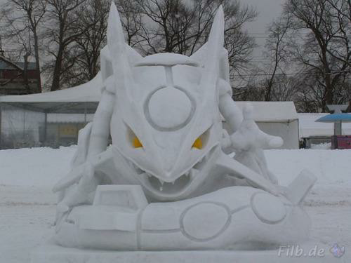 Awesome rayquaza snowman!!! - meme