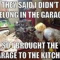 I've run car parts through my dishwasher. Guess I'm not an average girl...