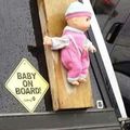 Baby on board!