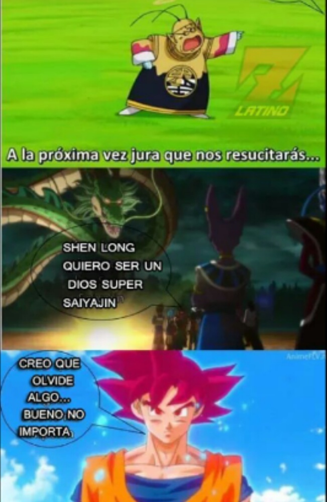 Pinche Goku lol - meme