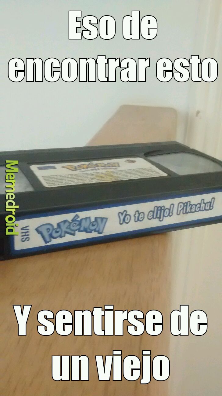 Pokemon/ VHS - meme