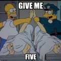 Give me five !
