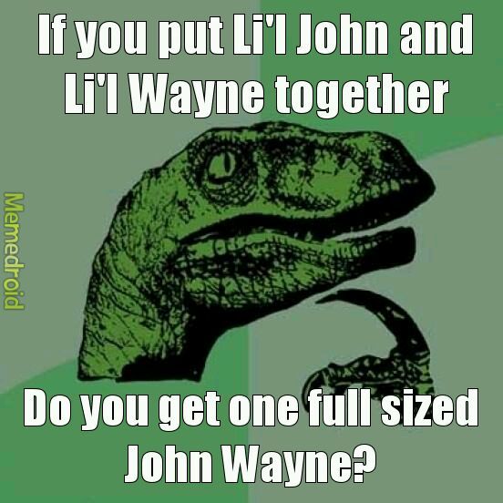 John Wayne - meme