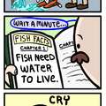 fishes need water