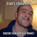 You got that gas money?
