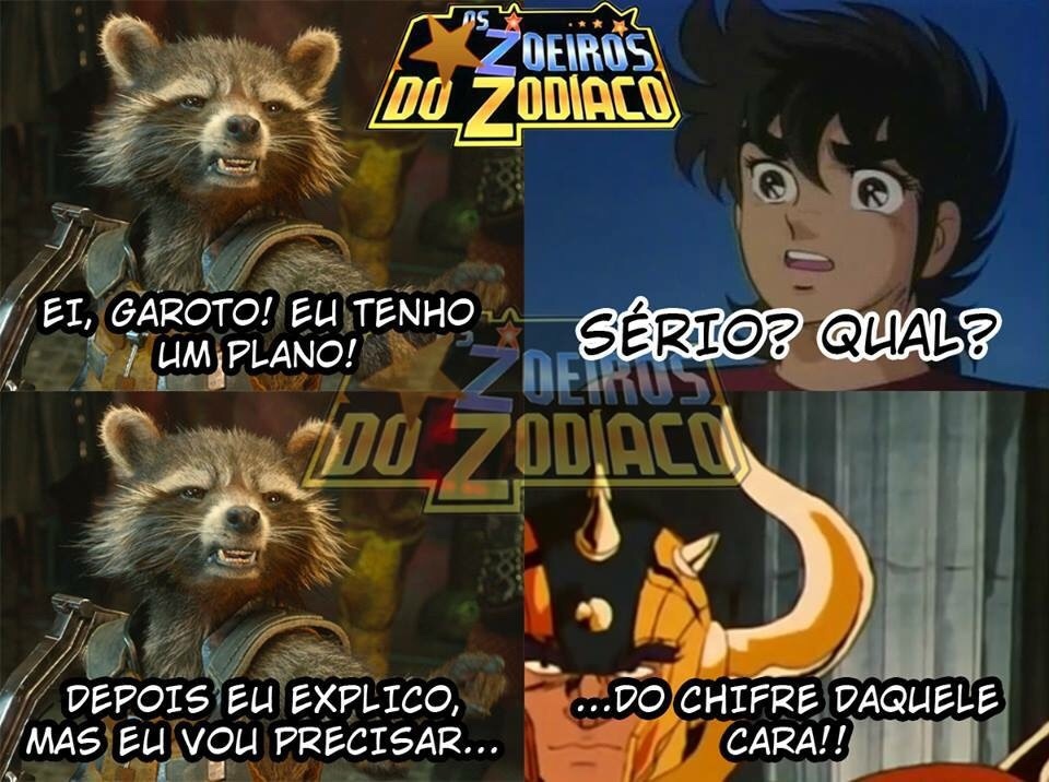 rocket e suas ideias kkkj - meme