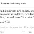 Jason Todd vs. Tim drake who would win?