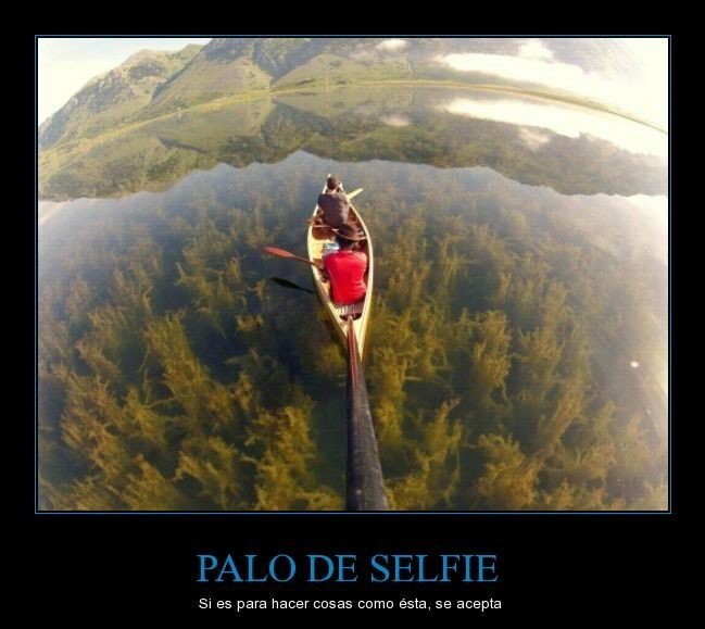 Palo de selfies.... - meme