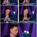 Loki broke Cookie Monster