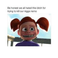 She Tried Killing Our Nigga Nemo - meme