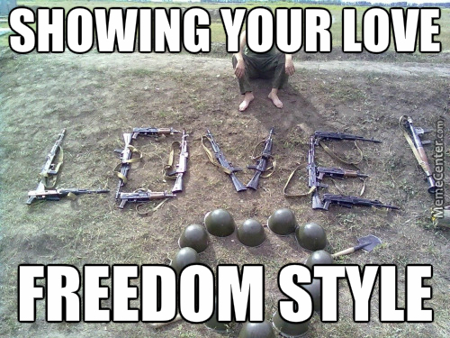 love freedom style - meme