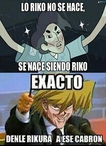 Su nivel de rikura es mas de 9000!!! - meme