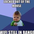 Wifi still in range