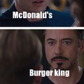 Burger king vs McDonald's