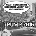 Trumps a fascist...