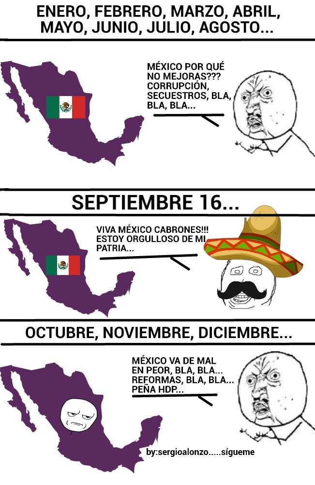 Hipocresía mexicana :c - meme
