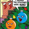 Christmas stocking hung with care