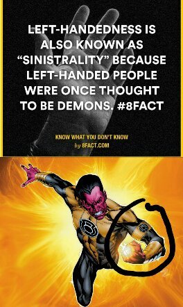 His name is Sinestro. Coincidence, I think not! - meme