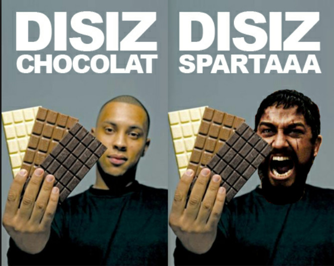 SPARTAAAAA (version chocolat :3 ) - meme