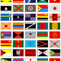 Heróis se fossem transformados em bandeiras de países