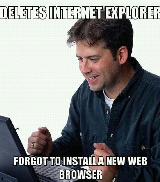 Well...you could always reinstall..... - meme