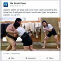 Yo mama is so fat that they made sumo for women