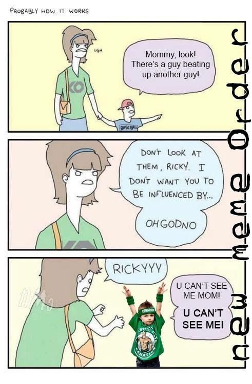 And his name is Ricky - meme
