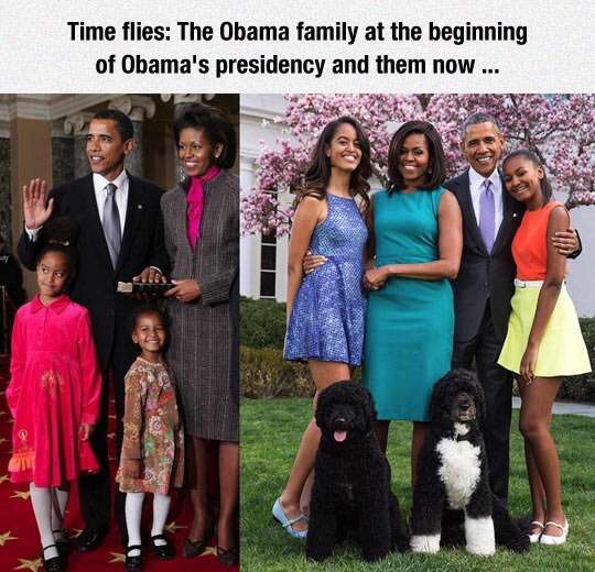 Obama family - meme