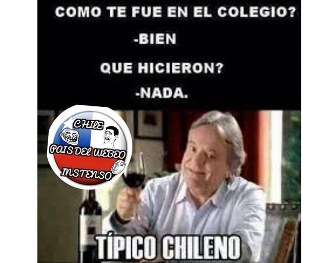 Típico chileno - meme