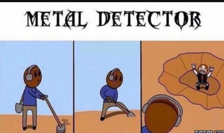Metal is life - meme