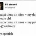 amo el español