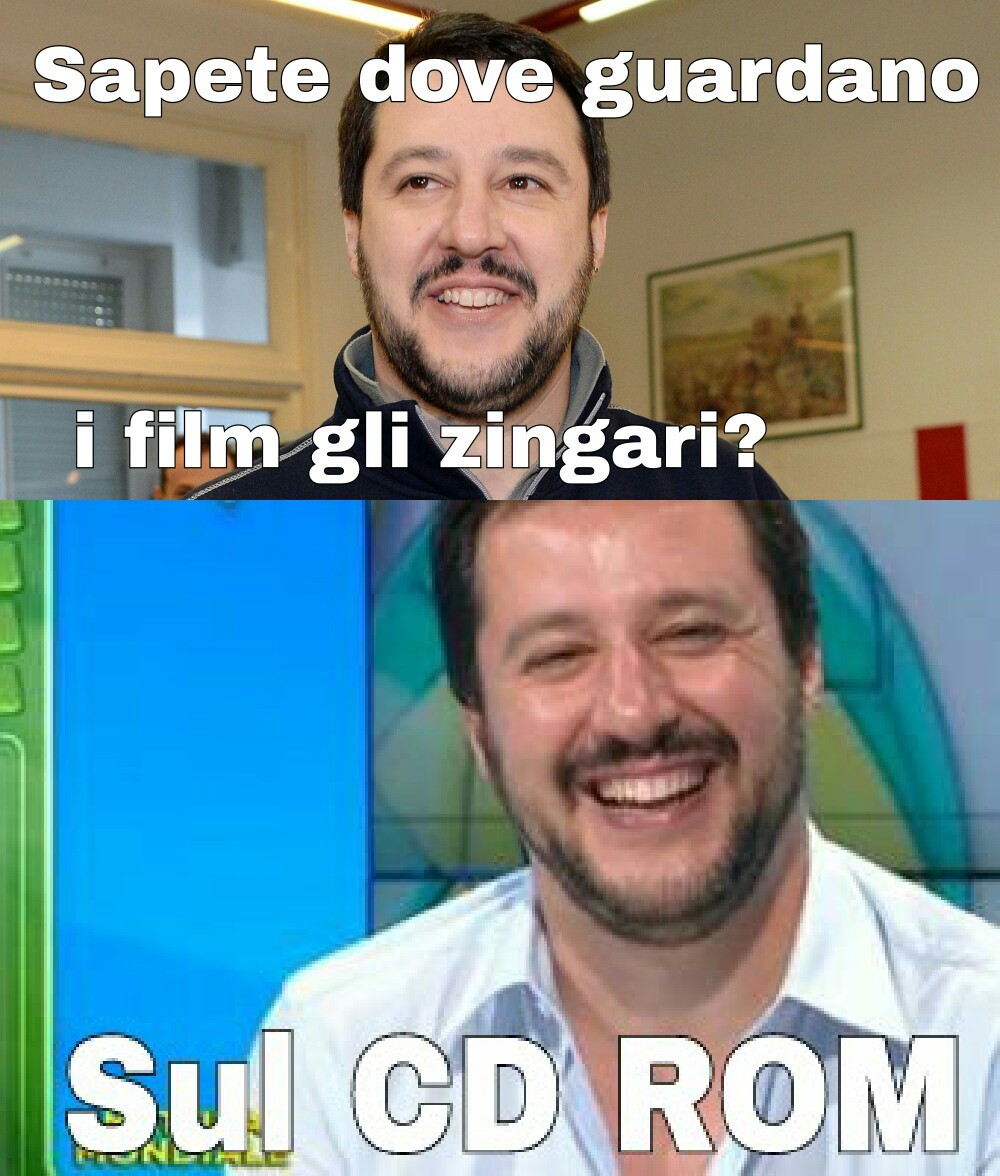 Salvini sdrammatizza i problemi del Bel Paese. Più Netflix per tutti - meme