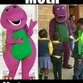Why u do dis Barney