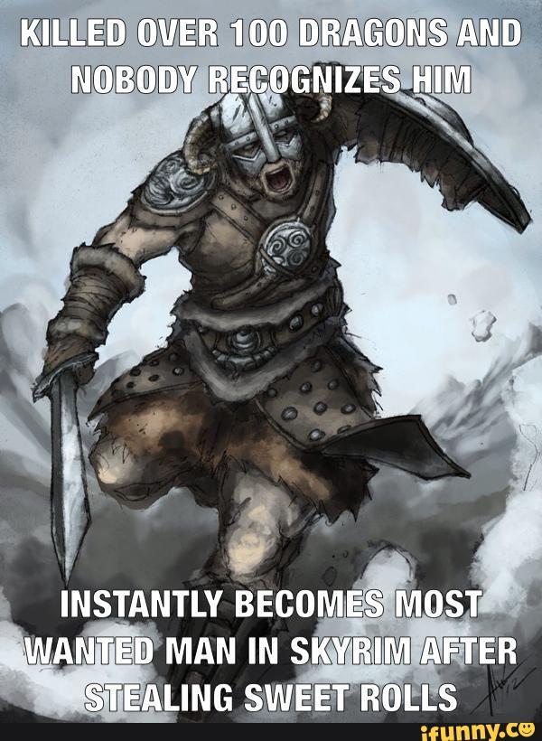 Dragonborn hasnt a lot of friends, if you understand me - meme