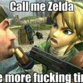 A Link no le gusta que le digan zelda