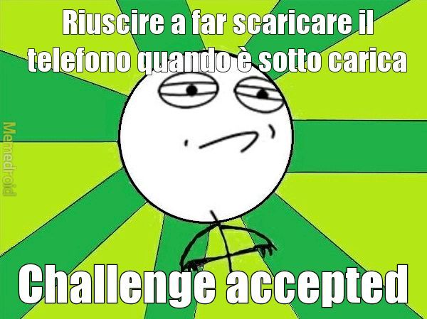 Challenge accepted - meme
