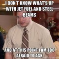 Jet fuel can't melt steel beams...