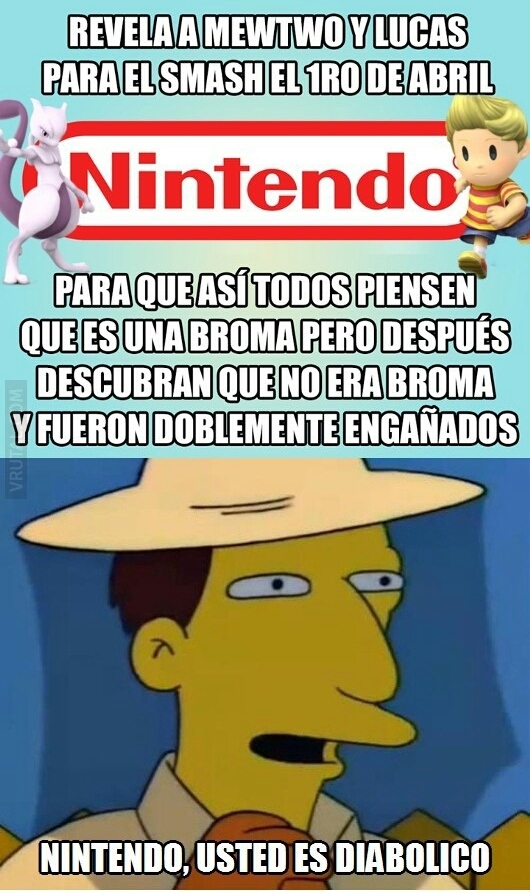 Nintendo trollazo - meme